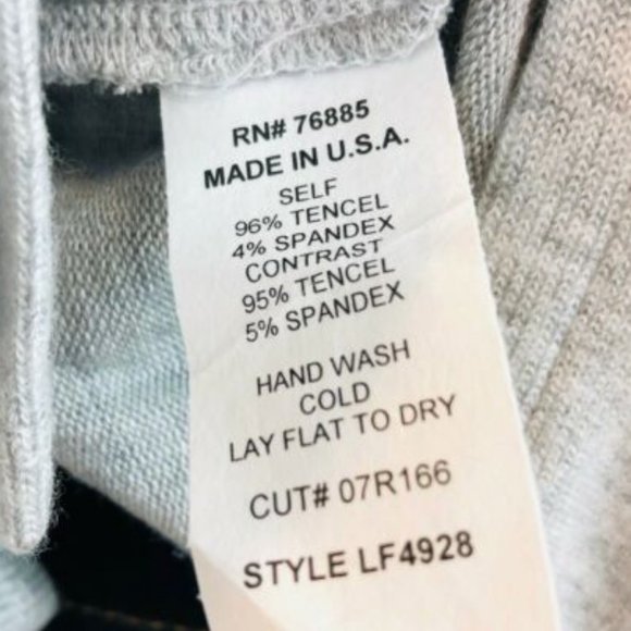 Red Haute Gray Heathered Ribbed Turtleneck Sweater - Picture 6 of 6